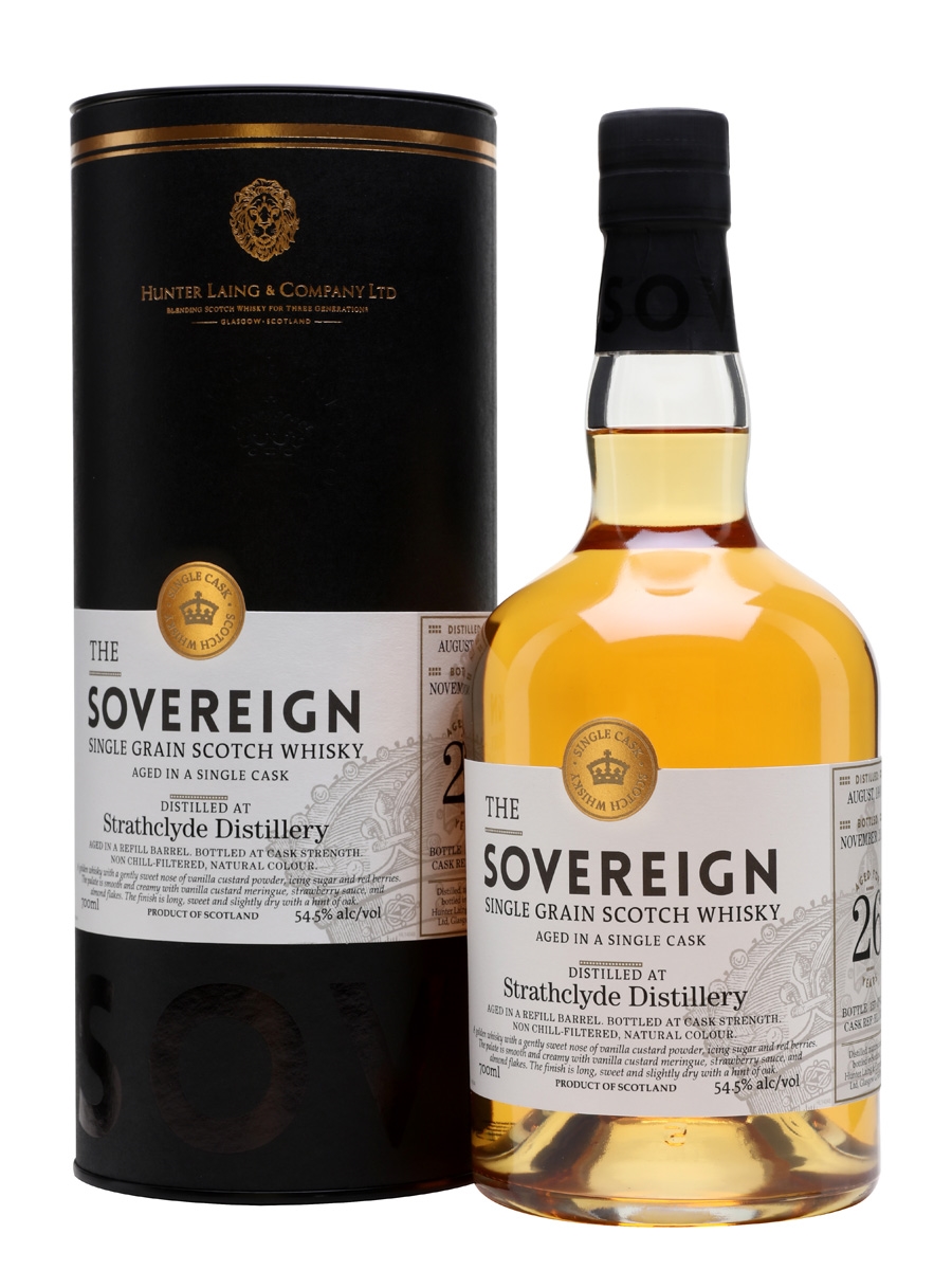 1990 Strathclyde 26 Years HL The Sovereign Single Grain